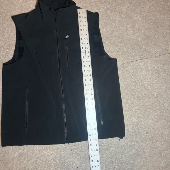 Polo Ralph Lauren Performance Soft Shell Vest XL Black Fleece Lined Full Zip - Picture 11 of 16